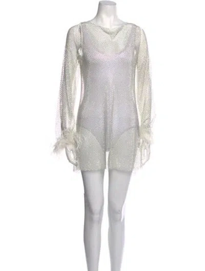 Pre-owned Akira Patterned Mini Dress W/ Tags In Multi