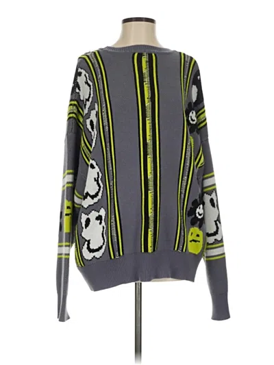 Pre-owned Akira Pullover Sweater In Gray