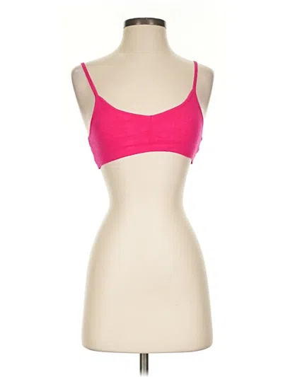 Pre-owned Akira Sports Bra In Pink