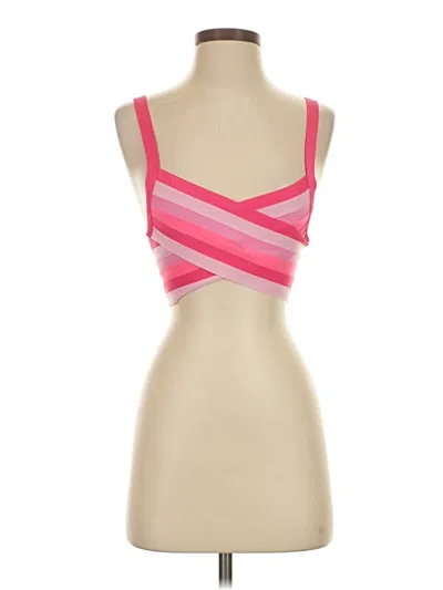 Pre-owned Akira Sports Bra In Pink