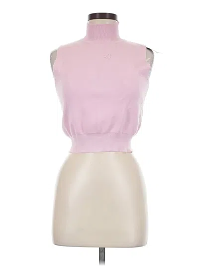 Pre-owned Akira Sweater Vest In Pink