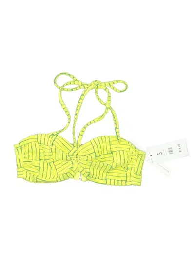 Akira Swimsuit Top Yellow Swimwear