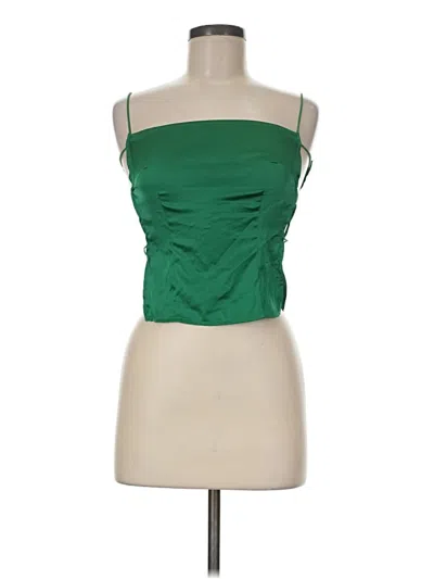 Akira Tube Top Green Strapless Neckline Tops