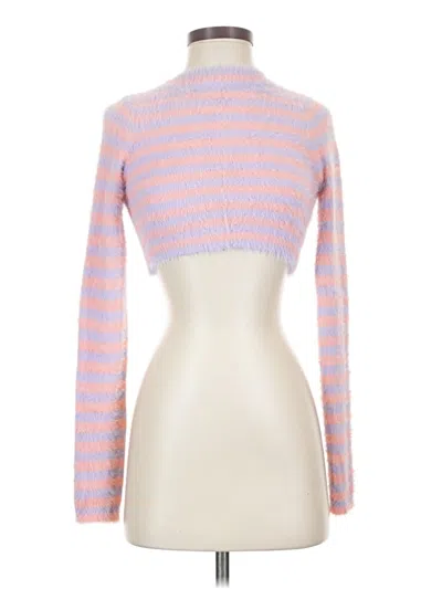 Pre-owned Akira Turtleneck Sweater In Pink