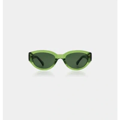 A.k.jaebede Winnie Sunglasses In Green