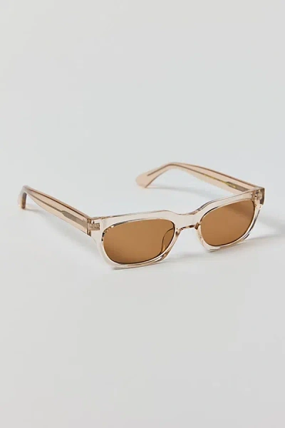 A.kjaerbede A. Kjaerbede Bror Rectangle Sunglasses In Champagne, Women's At Urban Outfitters
