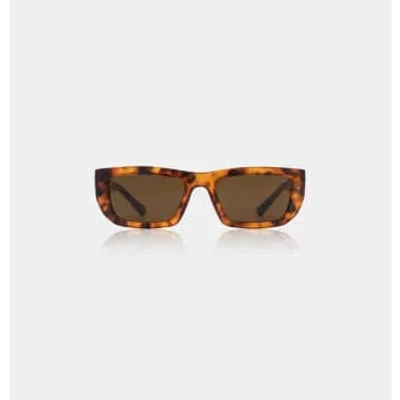 A.kjaerbede Fame Sunglasses In Brown
