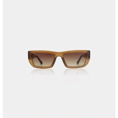 A.kjaerbede Fame Sunglasses In Brown