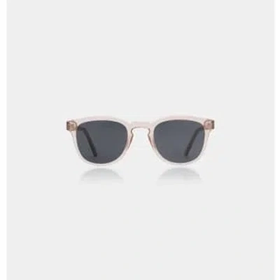 A.kjaerbede Grey Transparent Bate Sunglasses