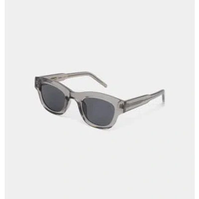 A.kjaerbede Grey Transparent Lane Sunglasses