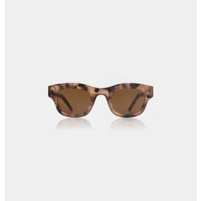 A.kjaerbede Lane Sunglasses In Brown