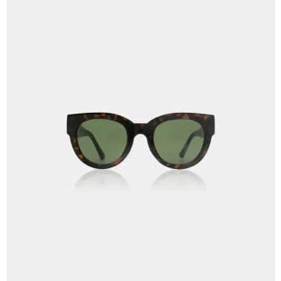 A.kjaerbede Lilly Sunglasses In Brown