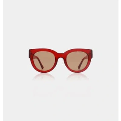 A.kjaerbede Lilly Sunglasses In Red