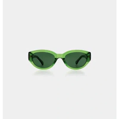 A.kjaerbede Winnie Sunglasses In Green