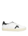 Akman Man Sneakers White Size 7 Leather