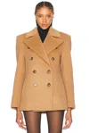 Aknvas Agostino Jacket In Sabbia Wool