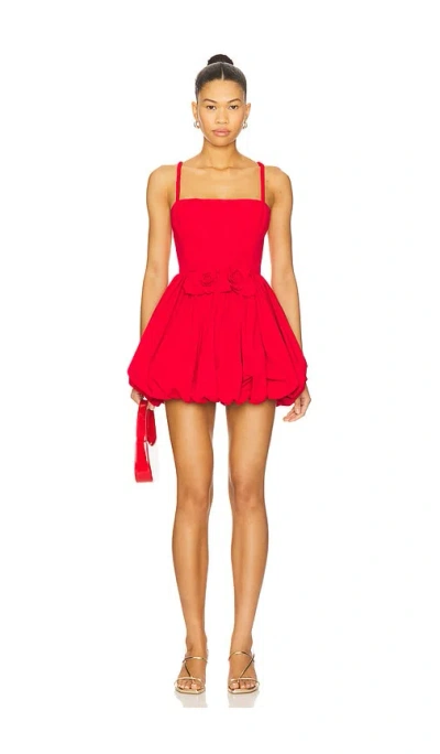 Aknvas Anais Dress In Red
