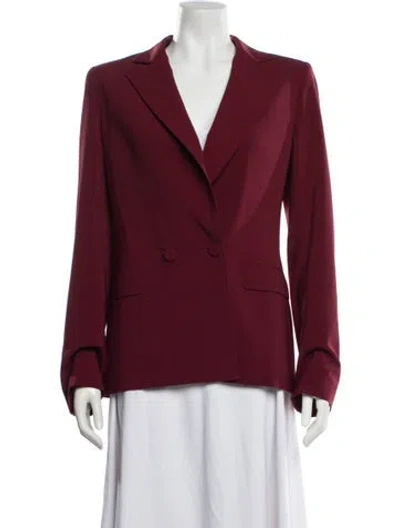 Pre-owned Aknvas Blazer In Red