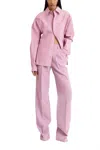 Aknvas Cassie Top In Rose In Pink