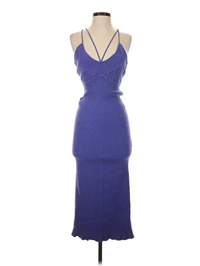 Pre-owned Aknvas Cocktail Dress In Blue