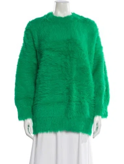 Pre-owned Aknvas Crew Neck Sweater In Green