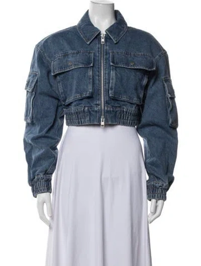 Pre-owned Aknvas Denim Jacket In Blue