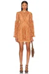 Aknvas Dorian Long-sleeve Lace Dress