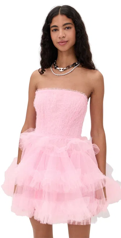 Aknvas Edel Tulle Dress Pink In Multi