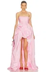 Aknvas Evy Gown In Pink