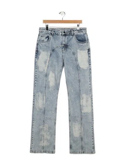 Pre-owned Aknvas High-rise Wide Leg Jeans W/ Tags In Blue