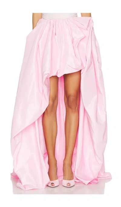 Aknvas Jami Tafeta Skirt In Pink