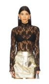 Aknvas Magdalene Top In Noir