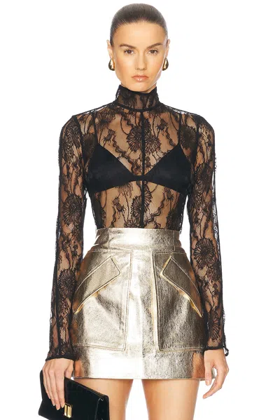 Aknvas Magdalene Top In Noir