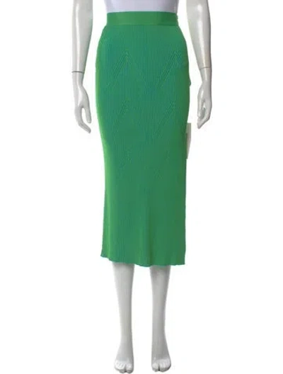 Pre-owned Aknvas Midi Length Skirt W/ Tags In Green