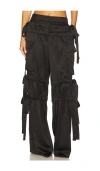 Aknvas Odin Tie Trousers In Black