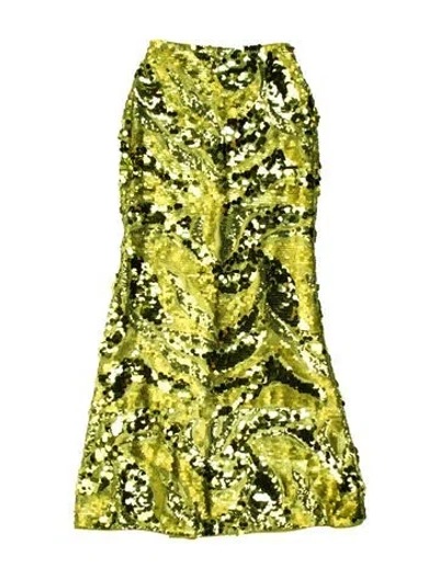 Pre-owned Aknvas Printed Midi Length Dress W/ Tags In Multi