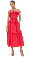 Aknvas Rach Dress Red In Pink