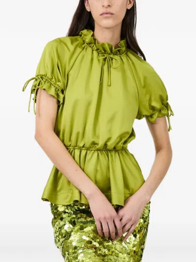 Aknvas Rosalina Blouse In Green