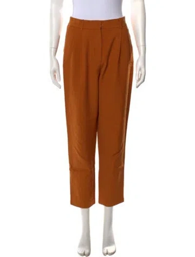 Pre-owned Aknvas Straight Leg Pants In Orange