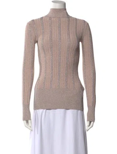 Pre-owned Aknvas Turtleneck Sweater W/ Tags In Neutral
