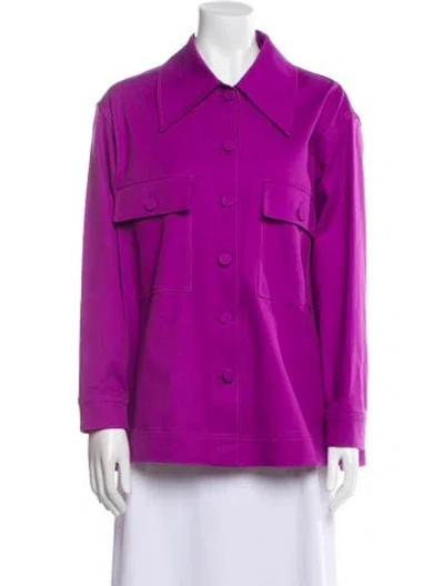Pre-owned Aknvas Utility Jacket W/ Tags In Purple