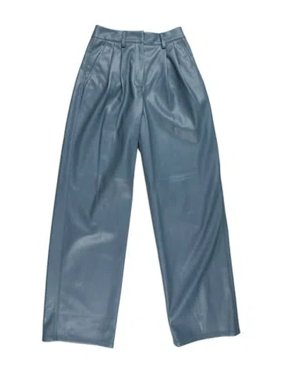 Pre-owned Aknvas Wide Leg Pants In Blue