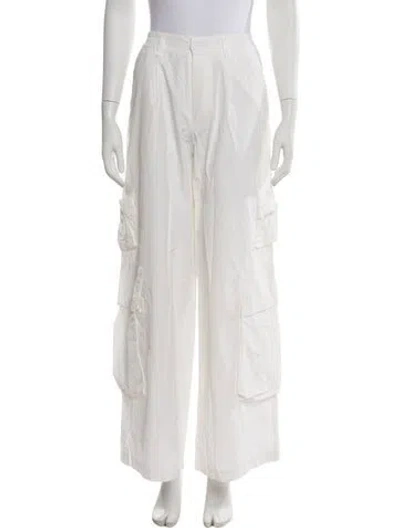 Pre-owned Aknvas Wide Leg Pants In Neutral