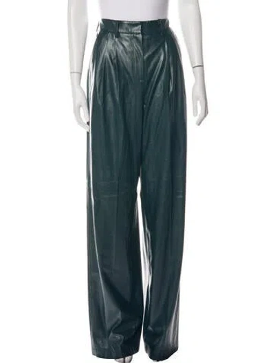 Pre-owned Aknvas Wide Leg Pants W/ Tags In Green