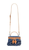 Aknvas X Revolve Rose Denim Bag