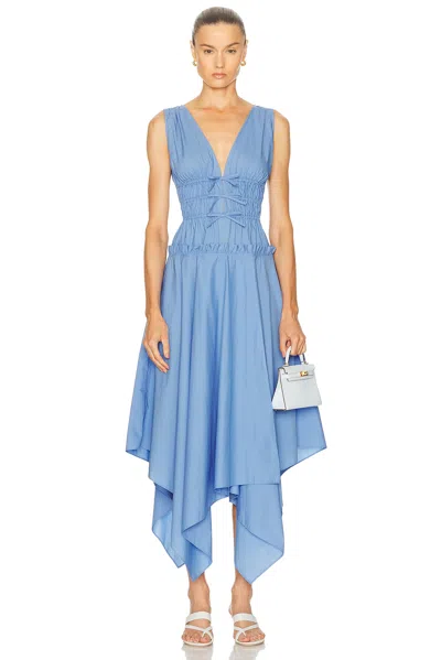 Aknvas Zelie Dress In Blue