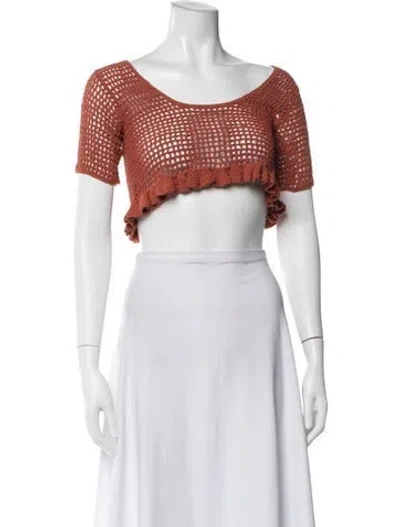 Pre-owned Akoia Swim Cover-up In Orange