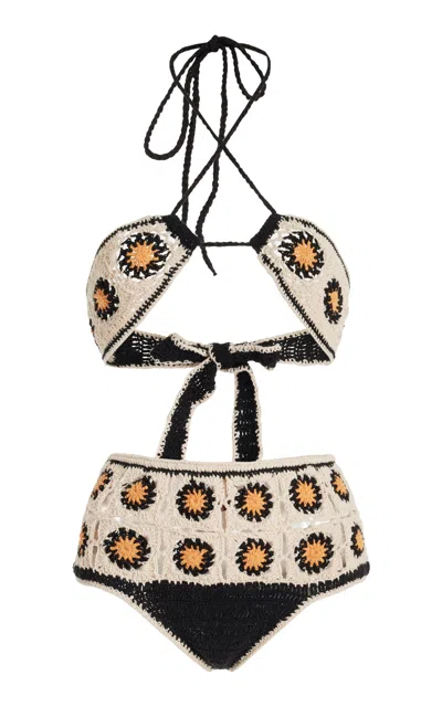 Akoia Swim Exclusive Crocheted Bikini In Ivory