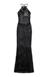 Akoia Swim Exclusive Diah Knit Cotton Maxi Dress In Black