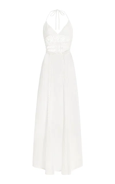 Akoia Swim Exclusive Lyo Crocheted Cotton Dress In Ivory